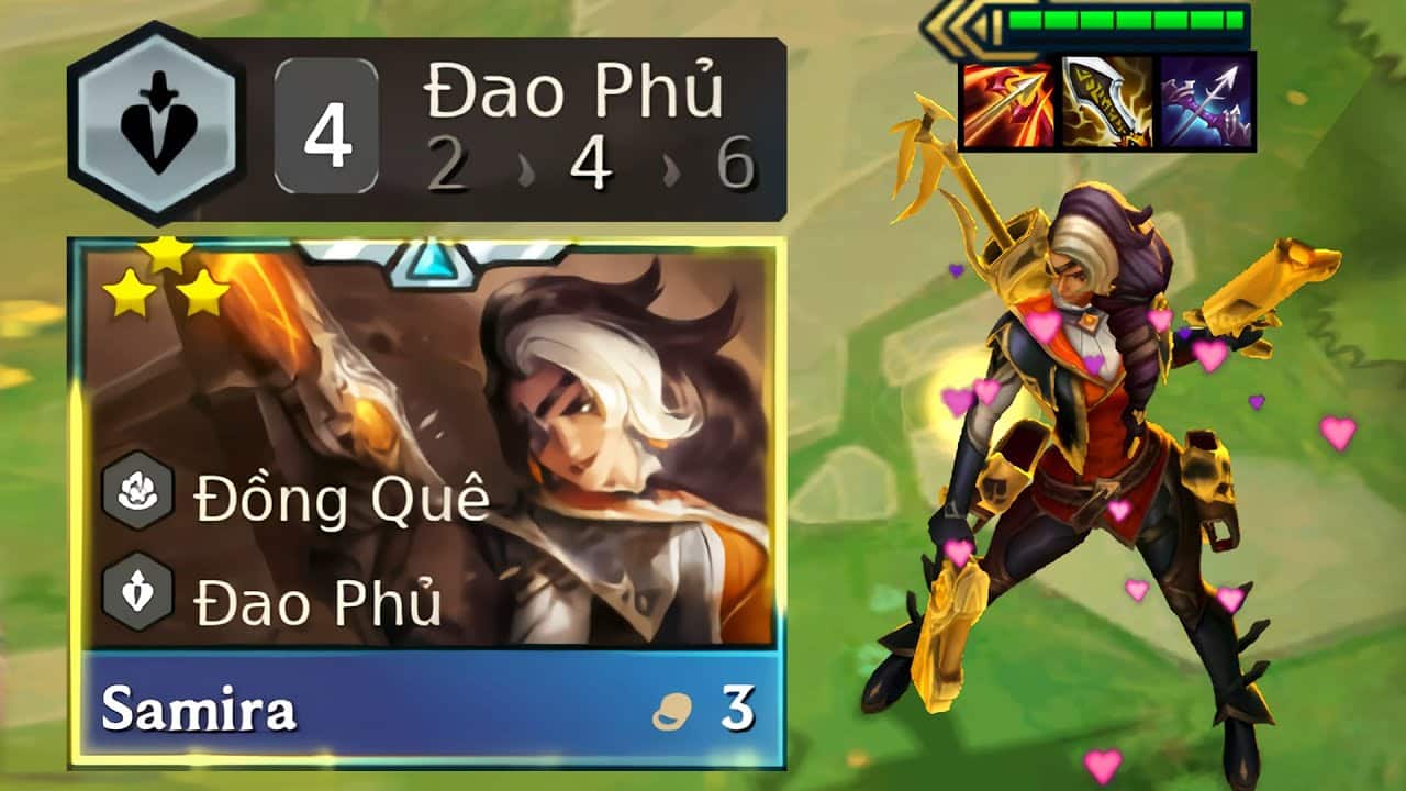 Cách chơi Đội hình Samira - Twitch - Vex DTCL MÙA 10 lọt TOP 6 diem manh diem yeu cua doi hinh samira twitch vex 1